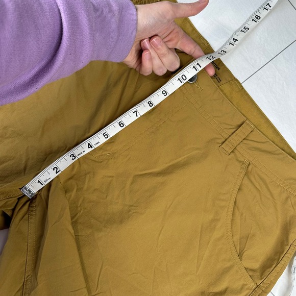 Marmot Shorts Mens 40 Tan Brown Zip Cargo Pocket Hiking Outdoor Trail Trek Walk - Picture 8 of 11